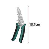 Maxbell Wire Stripper Tool Multipurpose Crimper Tool for Pressing Splitting Crimping Elbow