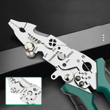 Maxbell Wire Stripper Tool Multipurpose Crimper Tool for Pressing Splitting Crimping Elbow