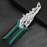 Maxbell Wire Stripper Tool Multipurpose Crimper Tool for Pressing Splitting Crimping Olecranon