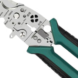 Maxbell Wire Stripper Tool Multipurpose Crimper Tool for Pressing Splitting Crimping Olecranon