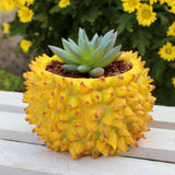 Maxbell Durian Flower Pot Ornament Fruit Flowerpot for Living Room Shelf