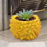 Maxbell Durian Flower Pot Ornament Fruit Flowerpot for Living Room Shelf
