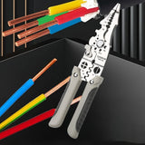 Maxbell Wire Stripper Wire Tool Wire Pliers for Cutting Crimping Splitting