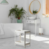 Maxbell Kitchen Storage Rack Fruit and Vegetable Shelf for Living Room Office Pantry White 2 Tier