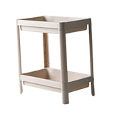 Maxbell Kitchen Storage Rack Fruit and Vegetable Shelf for Living Room Office Pantry Apricot 2 Tier