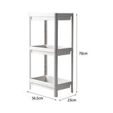 Maxbell Kitchen Storage Rack Fruit and Vegetable Shelf for Living Room Office Pantry White 3 Tier