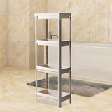 Maxbell Kitchen Storage Rack Fruit and Vegetable Shelf for Living Room Office Pantry Apricot 4 Tier