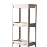 Maxbell Kitchen Storage Rack Fruit and Vegetable Shelf for Living Room Office Pantry Apricot 4 Tier