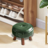 Maxbell Small Footstool Creative Mute Bottom Pads Foot Rest for Couch Nursery Office