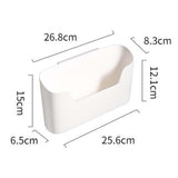 Maxbell Wall Mounted Organizer Box No Drill Durable Heavy Duty Storage Organizer Box