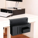Maxbell Desk Side Storage with Pen Holder Desk Storage Holder Hanging Desk Organizer