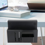Maxbell Desk Side Storage with Pen Holder Desk Storage Holder Hanging Desk Organizer