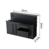 Maxbell Desk Side Storage with Pen Holder Desk Storage Holder Hanging Desk Organizer