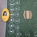 Maxbell Adult Electronic Interactive Worship Blanket Durable for Bedroom Gift Indoor Green