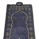 Maxbell Adult Electronic Interactive Worship Blanket Durable for Bedroom Gift Indoor Deep Blue