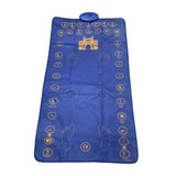 Maxbell Adult Electronic Interactive Worship Blanket Durable for Bedroom Gift Indoor Bright Blue