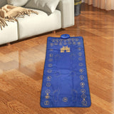 Maxbell Adult Electronic Interactive Worship Blanket Durable for Bedroom Gift Indoor Bright Blue