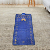 Maxbell Adult Electronic Interactive Worship Blanket Durable for Bedroom Gift Indoor Bright Blue