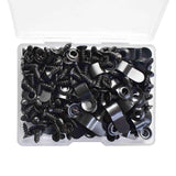 Maxbell 100x Picture Turn Button Fasteners Hard for Hanging Pictures Photos Drawings