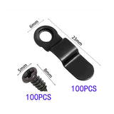 Maxbell 100x Picture Turn Button Fasteners Hard for Hanging Pictures Photos Drawings