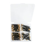 Maxbell 90 Pieces Picture Hanging Nails Decorative Nails in Box Picture Hanger Nails