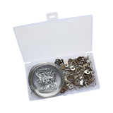 Maxbell Picture Hanging Wire Kit Picture Frame Hanger Metal for Photo Frame Pictures