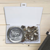 Maxbell Picture Hanging Wire Kit Picture Frame Hanger Metal for Photo Frame Pictures