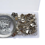 Maxbell Picture Hanging Wire Kit Picture Frame Hanger Metal for Photo Frame Pictures