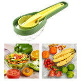 Maxbell Fruit Carving Knife 3 in 1 Multifunctional Set for Kitchen Home Family Party