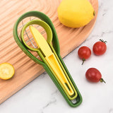 Maxbell Fruit Carving Knife 3 in 1 Multifunctional Set for Kitchen Home Family Party