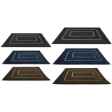 Maxbell Front Door Mat Living Room Nonslip Hotel Durable Front Porch Welcome Doormat 45cmx75cm Grey