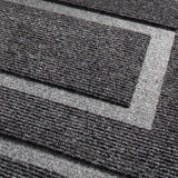 Maxbell Front Door Mat Living Room Nonslip Hotel Durable Front Porch Welcome Doormat 45cmx75cm Grey
