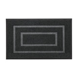Maxbell Front Door Mat Living Room Nonslip Hotel Durable Front Porch Welcome Doormat 45cmx75cm Grey