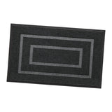 Maxbell Front Door Mat Living Room Nonslip Hotel Durable Front Porch Welcome Doormat 60cmx90cm Grey