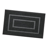 Maxbell Front Door Mat Living Room Nonslip Hotel Durable Front Porch Welcome Doormat 60cmx90cm Grey