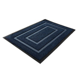 Maxbell Front Door Mat Living Room Nonslip Hotel Durable Front Porch Welcome Doormat 60cmx90cm Blue