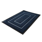 Maxbell Front Door Mat Living Room Nonslip Hotel Durable Front Porch Welcome Doormat 60cmx90cm Blue