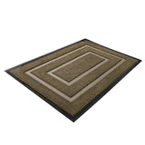 Maxbell Front Door Mat Living Room Nonslip Hotel Durable Front Porch Welcome Doormat 45cmx75cm Brown