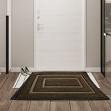 Maxbell Front Door Mat Living Room Nonslip Hotel Durable Front Porch Welcome Doormat 45cmx75cm Brown