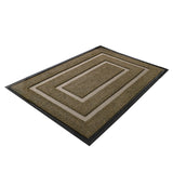 Maxbell Front Door Mat Living Room Nonslip Hotel Durable Front Porch Welcome Doormat 60cmx90cm Brown