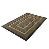 Maxbell Front Door Mat Living Room Nonslip Hotel Durable Front Porch Welcome Doormat 60cmx90cm Brown
