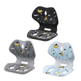 Maxbell Sitting Posture Correction Chair Portable Posture Corrector for Office Chair Black