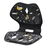 Maxbell Sitting Posture Correction Chair Portable Posture Corrector for Office Chair Black