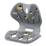Maxbell Sitting Posture Correction Chair Portable Posture Corrector for Office Chair Gray