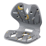 Maxbell Sitting Posture Correction Chair Portable Posture Corrector for Office Chair Gray