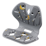 Maxbell Sitting Posture Correction Chair Portable Posture Corrector for Office Chair Gray
