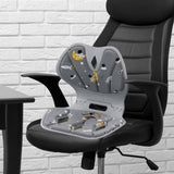 Maxbell Sitting Posture Correction Chair Portable Posture Corrector for Office Chair Gray