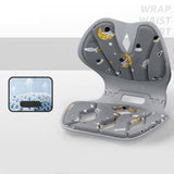 Maxbell Sitting Posture Correction Chair Portable Posture Corrector for Office Chair Gray