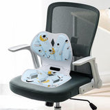 Maxbell Sitting Posture Correction Chair Portable Posture Corrector for Office Chair Blue