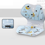 Maxbell Sitting Posture Correction Chair Portable Posture Corrector for Office Chair Blue